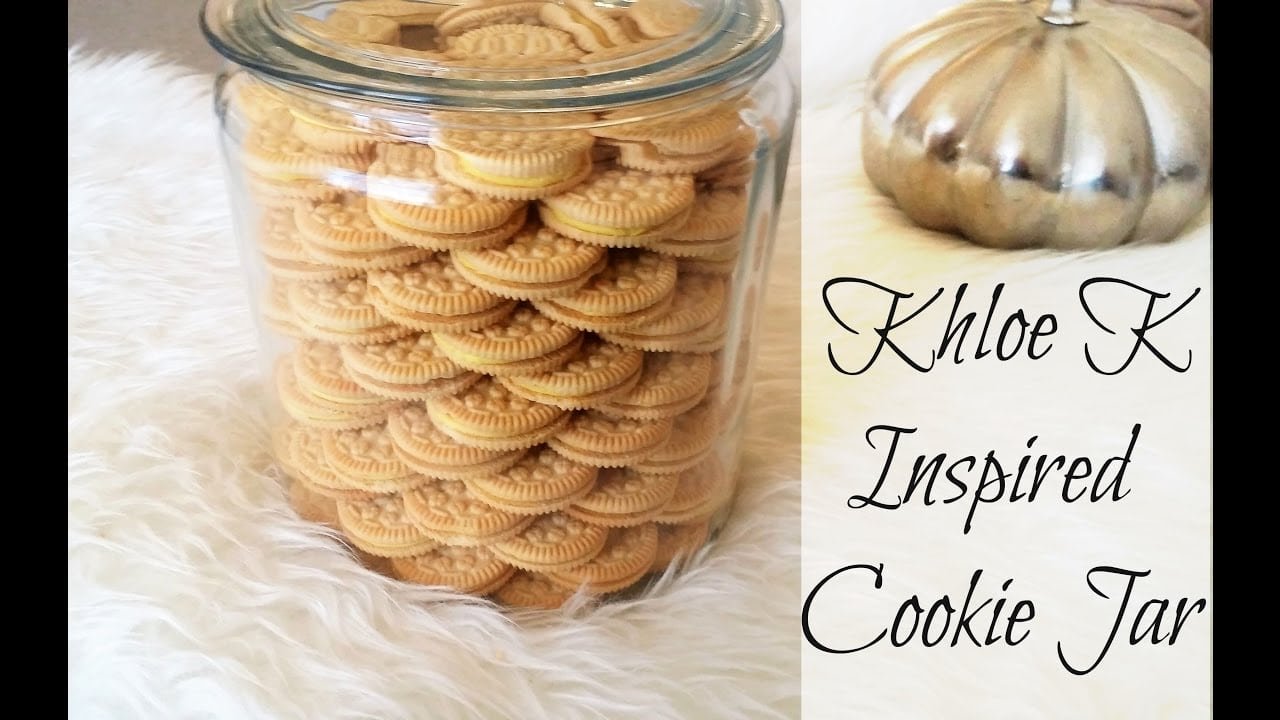 âï¸diy Khloe K Inspired Cookie Jar â¨